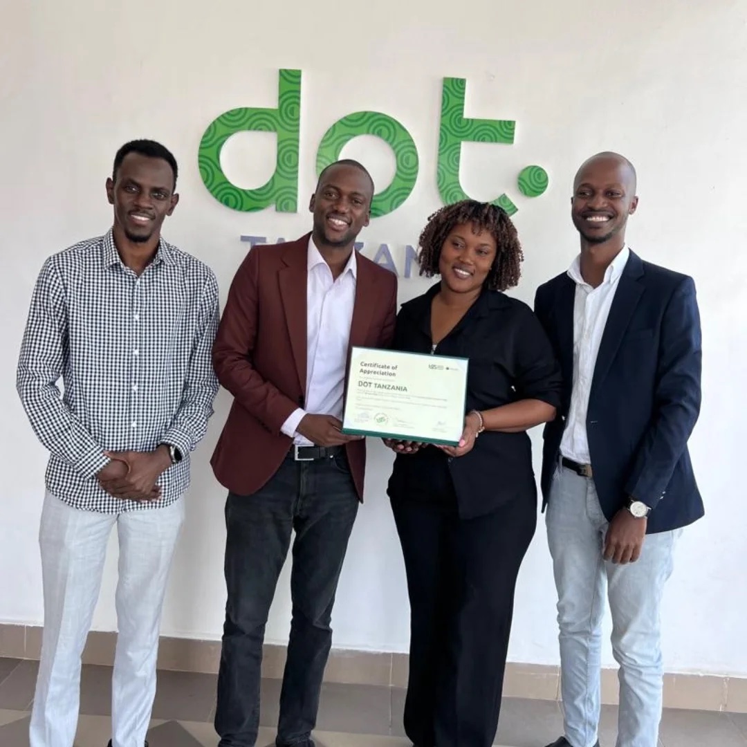TGS team with Dot Tanzania representatives