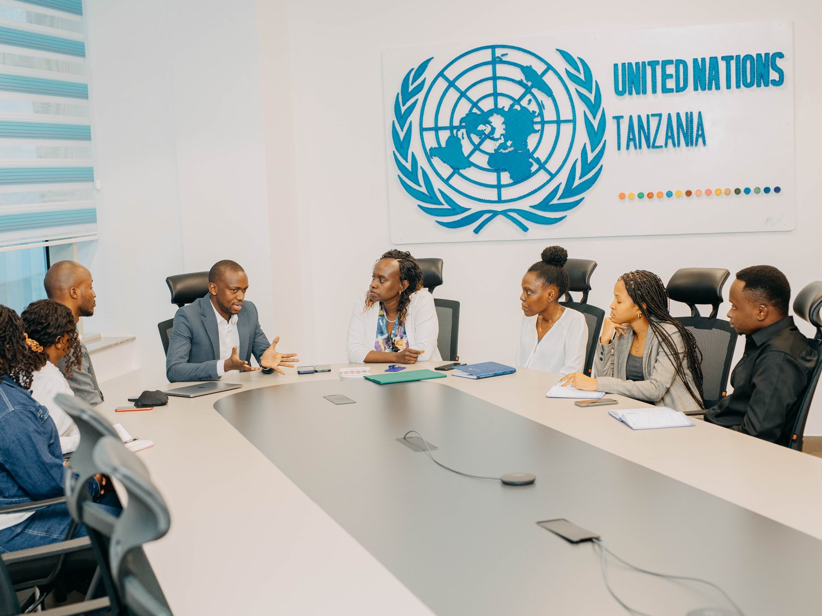 Tanzania Green Summit team visiting the United Nations